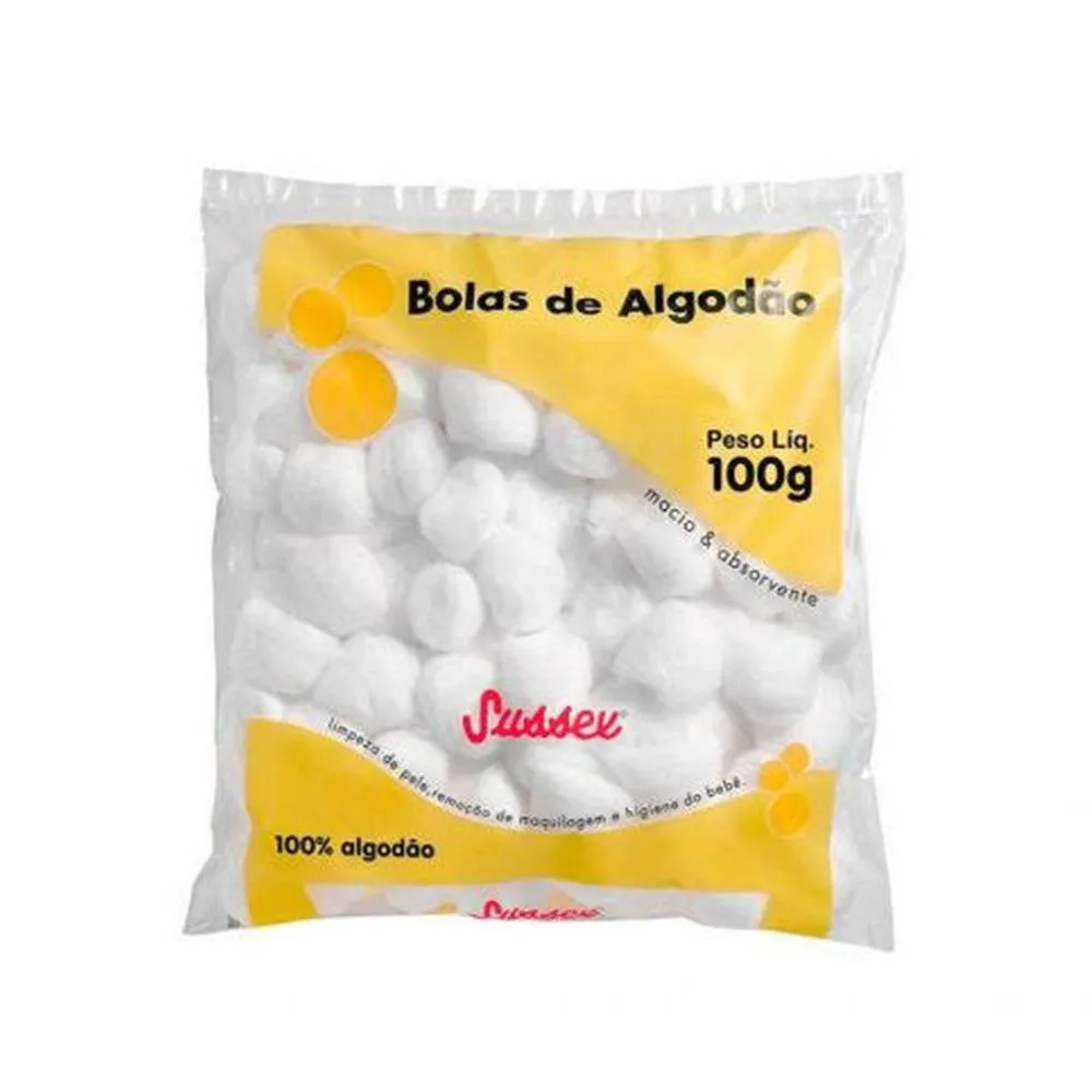 ALGODãO SUSSEX BOLAS 100G