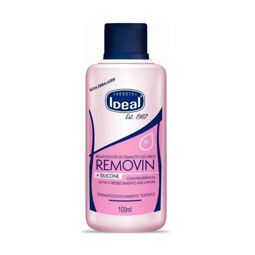 REMOVEDOR DE ESMALTE IDEAL REMOVIN 100ML