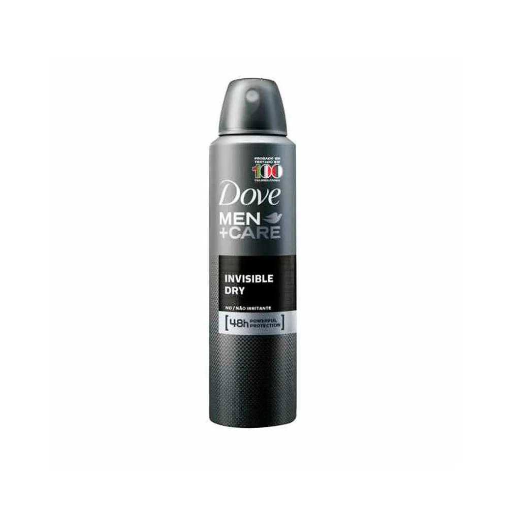 Desodorante Antitranspirante Aerosol Dove Men+Care Invisible Dry 72h 150ml