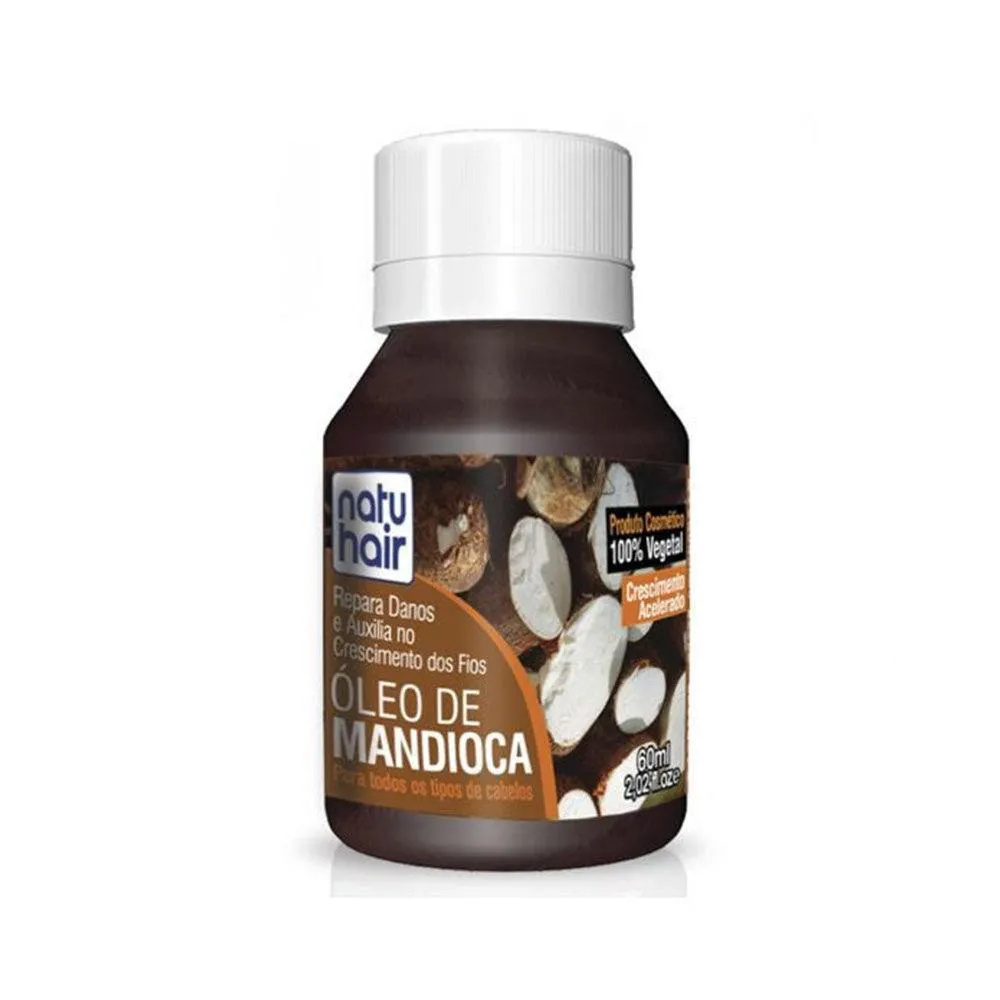 ÓLEO CAPILAR NATU HAIR MANDIOCA 60ML