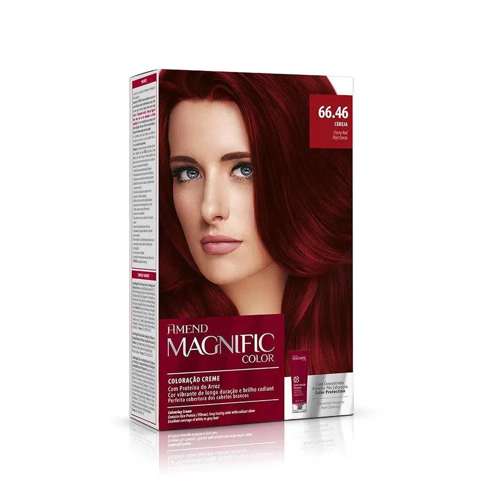 TINTURA AMEND MAGNIFIC COLOR 66.46 CEREJA