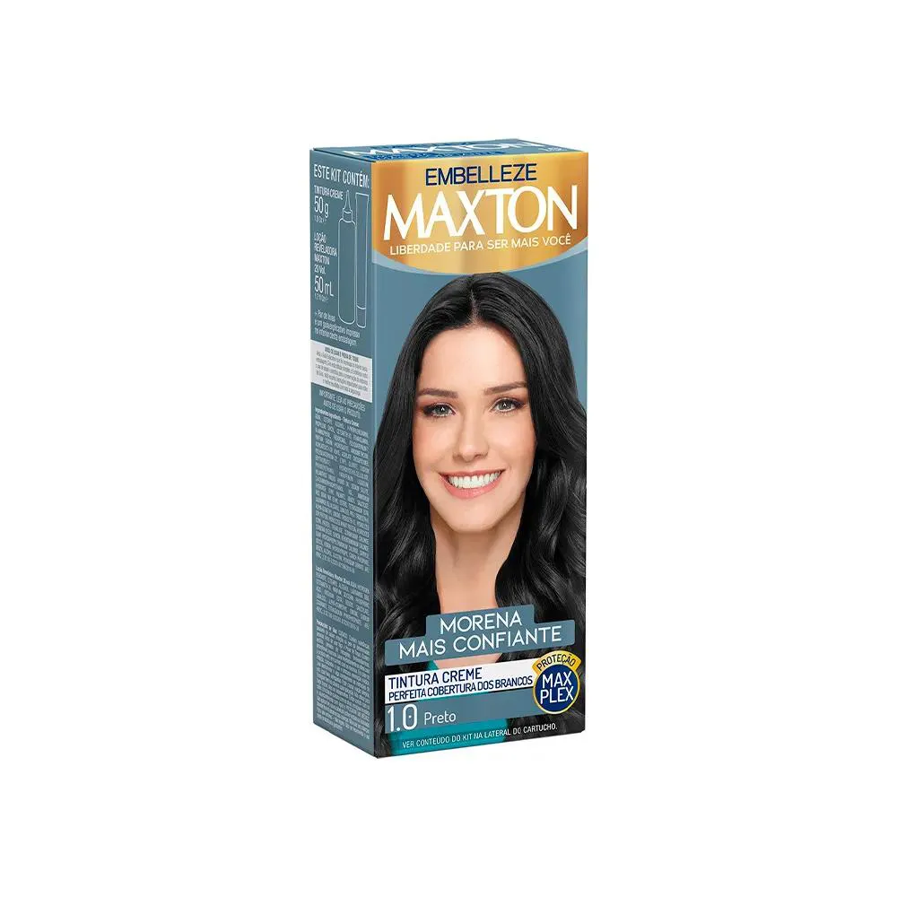 TINTURA MAXTON PRáTICO 1.0 PRETO