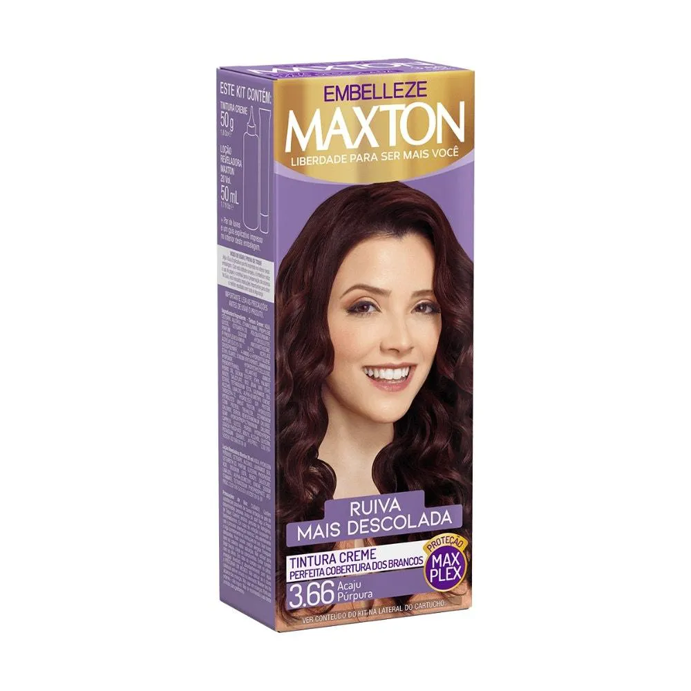 TINTURA MAXTON 3.66 ACAJU SEDUçãO