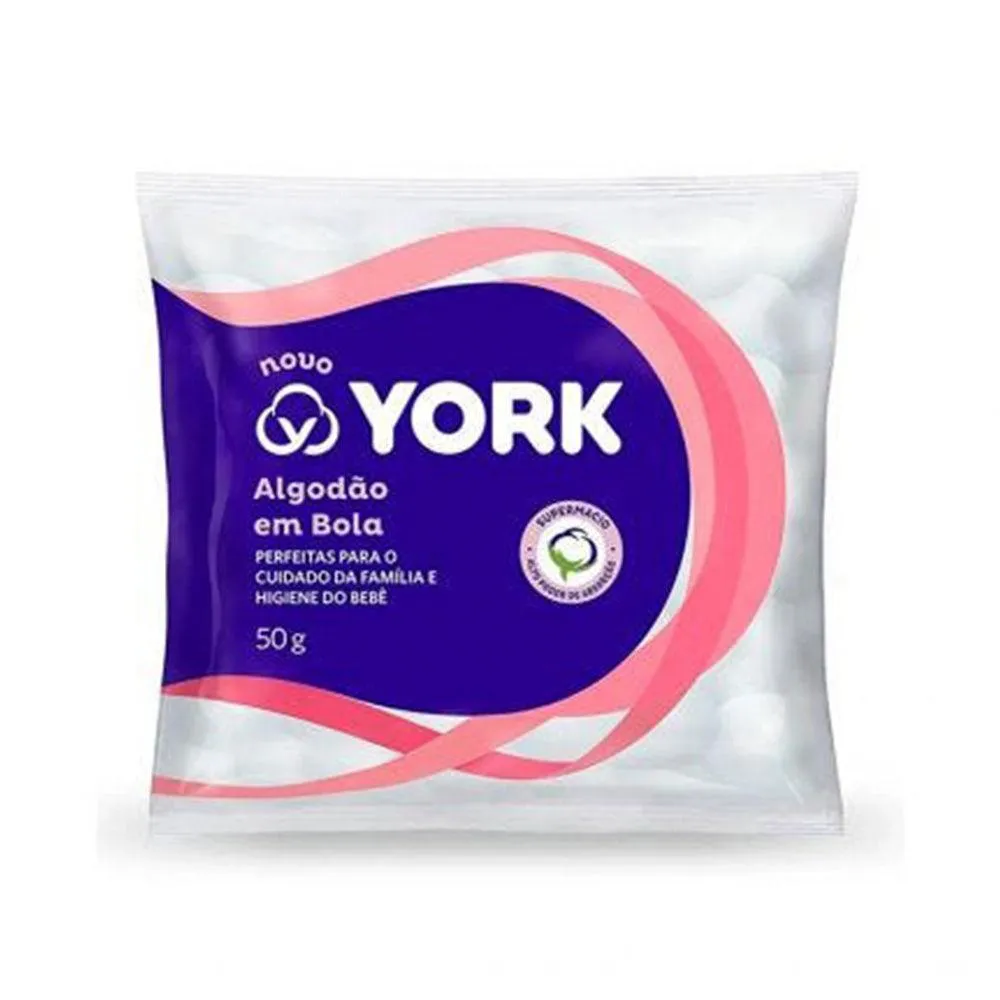 ALGODãO YORK BOLAS 50G