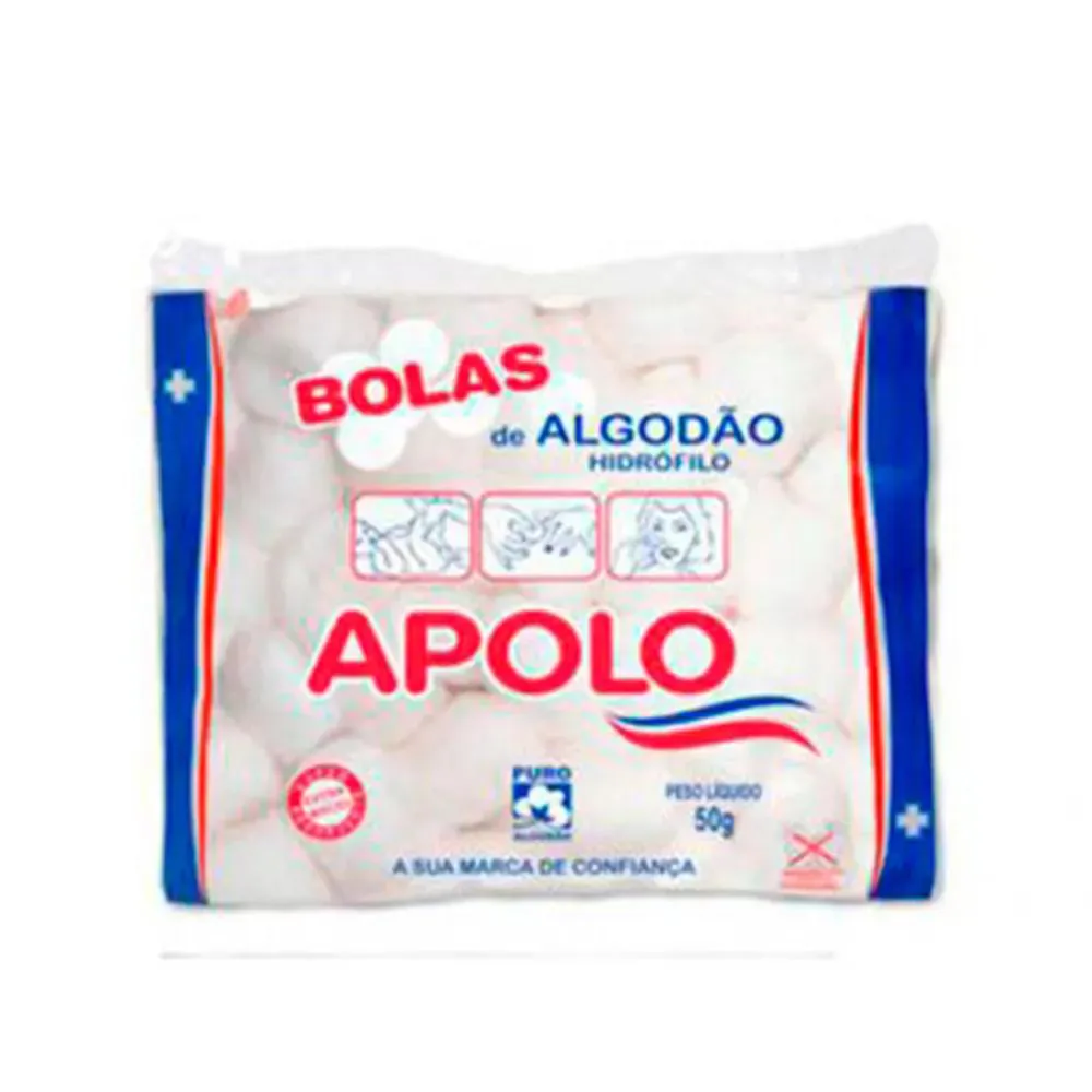 ALGODãO APOLO BOLAS 50G