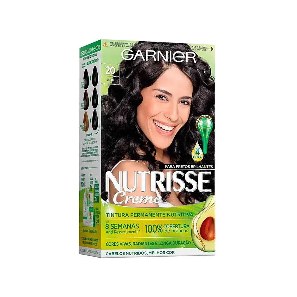 TINTURA NUTRISSE 20 PRETO ABSOLUTA