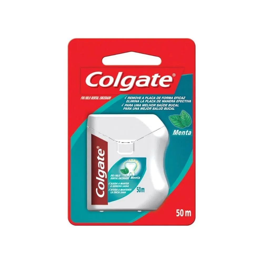 FIO DENTAL COLGATE MENTA 50M.