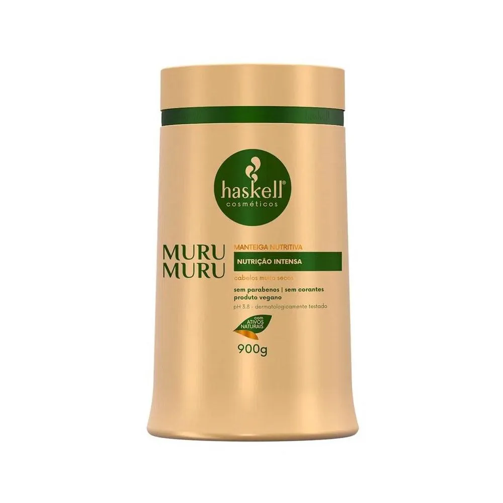 MANTEIGA CAPILAR HASKELL MURUMURU 900GR