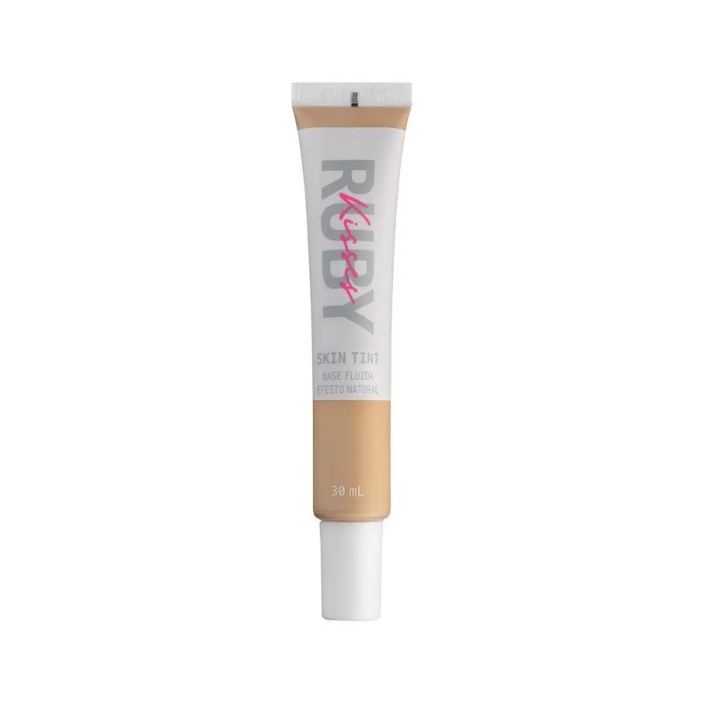 BASE FACIAL FLUIDA SKIN TINT RUBY KISS EFEITO NATURAL COR 220 30ML