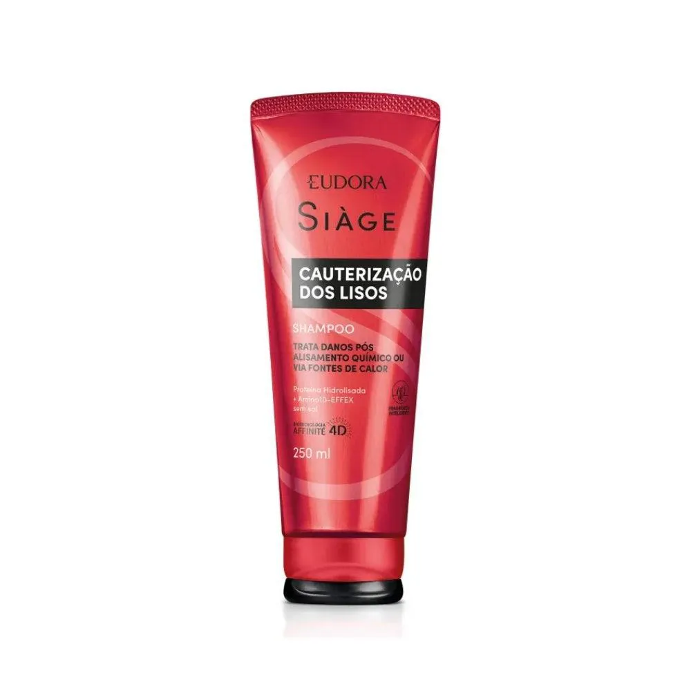 SHAMPOO SIàGE EUDORA CAUTERIZAçãO DOS LISOS 250ML
