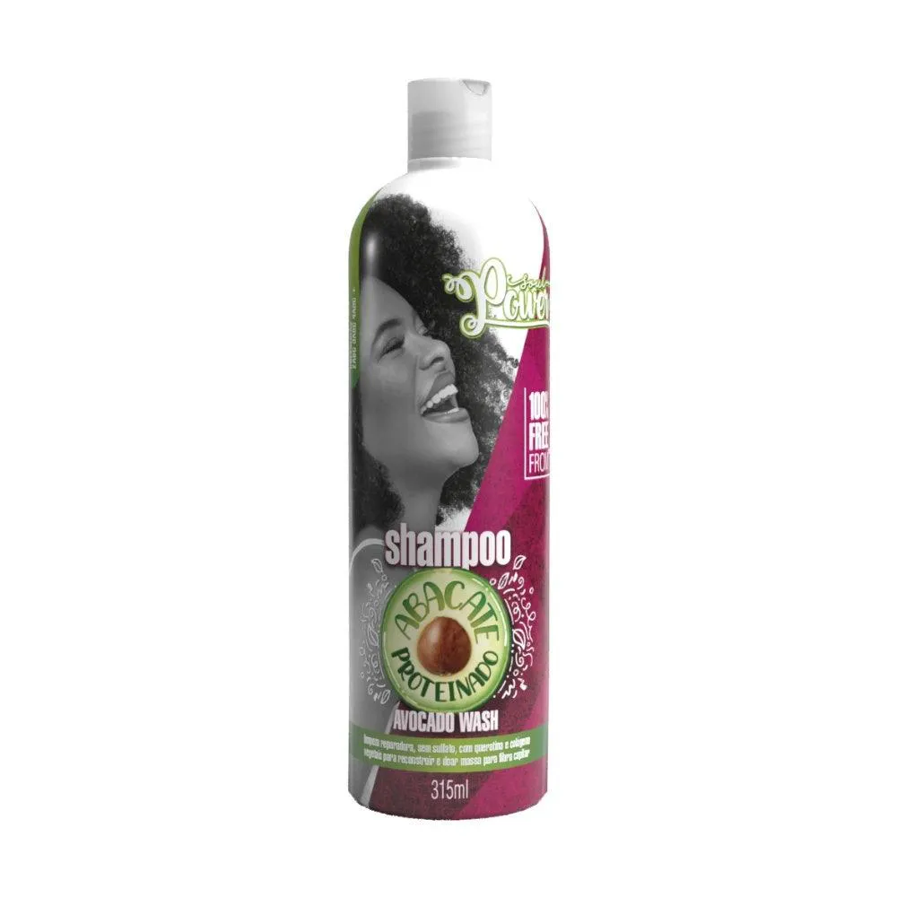 Shampoo Soul Power Beauty Color Abacate Nutrição 315ml