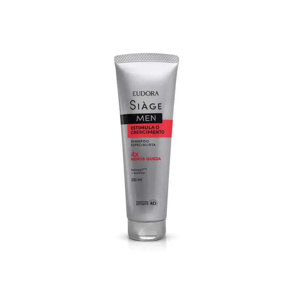 SHAMPOO EUDORA SIàGE MEN ESTIMULA O CRESCIMENTO 250ML