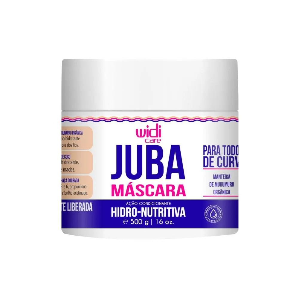 MáSCARA CAPILAR WIDI CARE HIDRO-NUTRITIVA JUBA 500GR