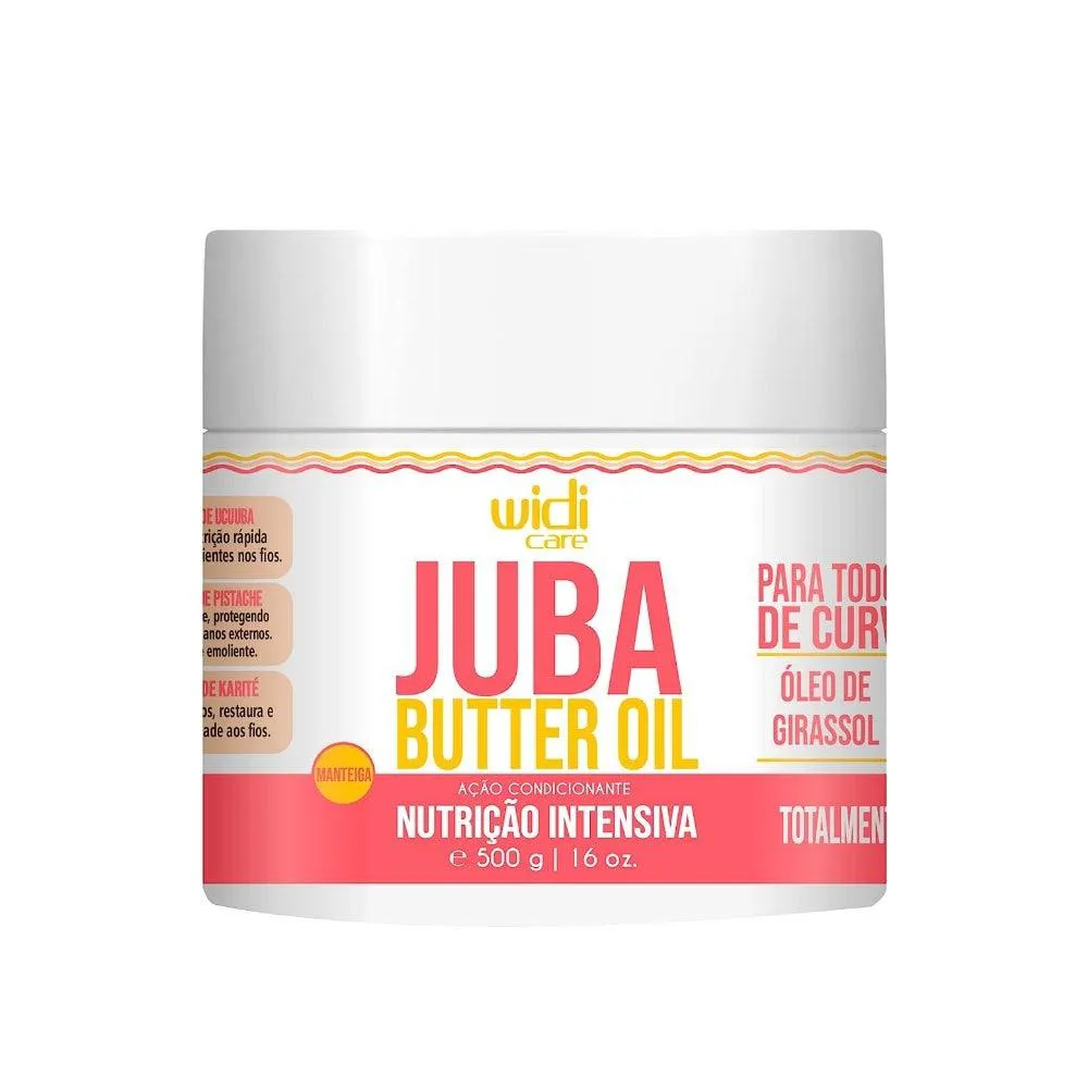 MáSCARA TRATAMENTO CAPILAR WID CARE INTENSIVO JUBA BUTTER OIL 500GR