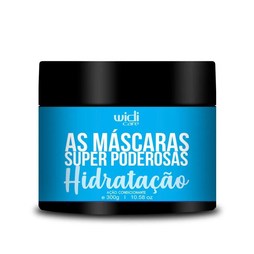 MáSCARA TRATAMENTO CAPILAR WIDI CARE SUPER PODEROSAS HIDRATAçãO 300GR