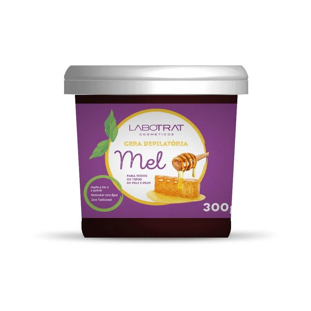 CERA DEPILATóRIA LABOTRAT MEL 300GR