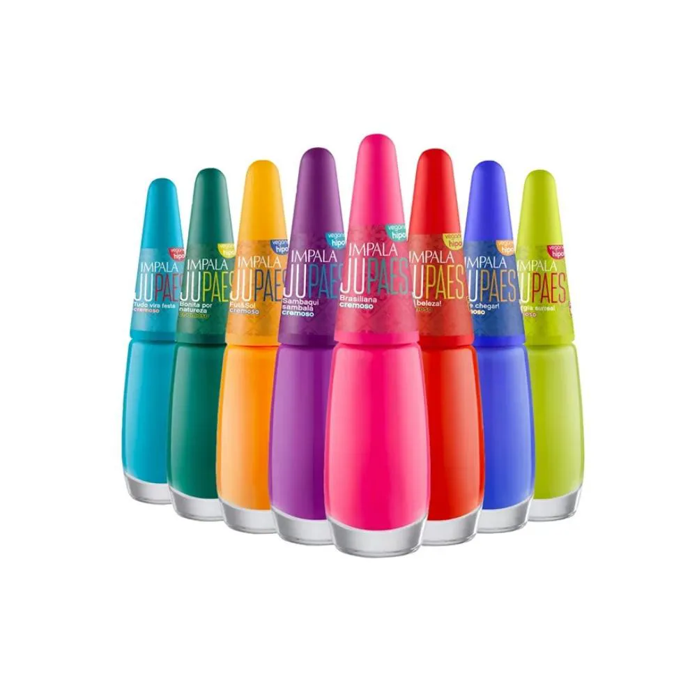 KIT ESMALTES IMPALA JU PAES NOSSO JEITINHO