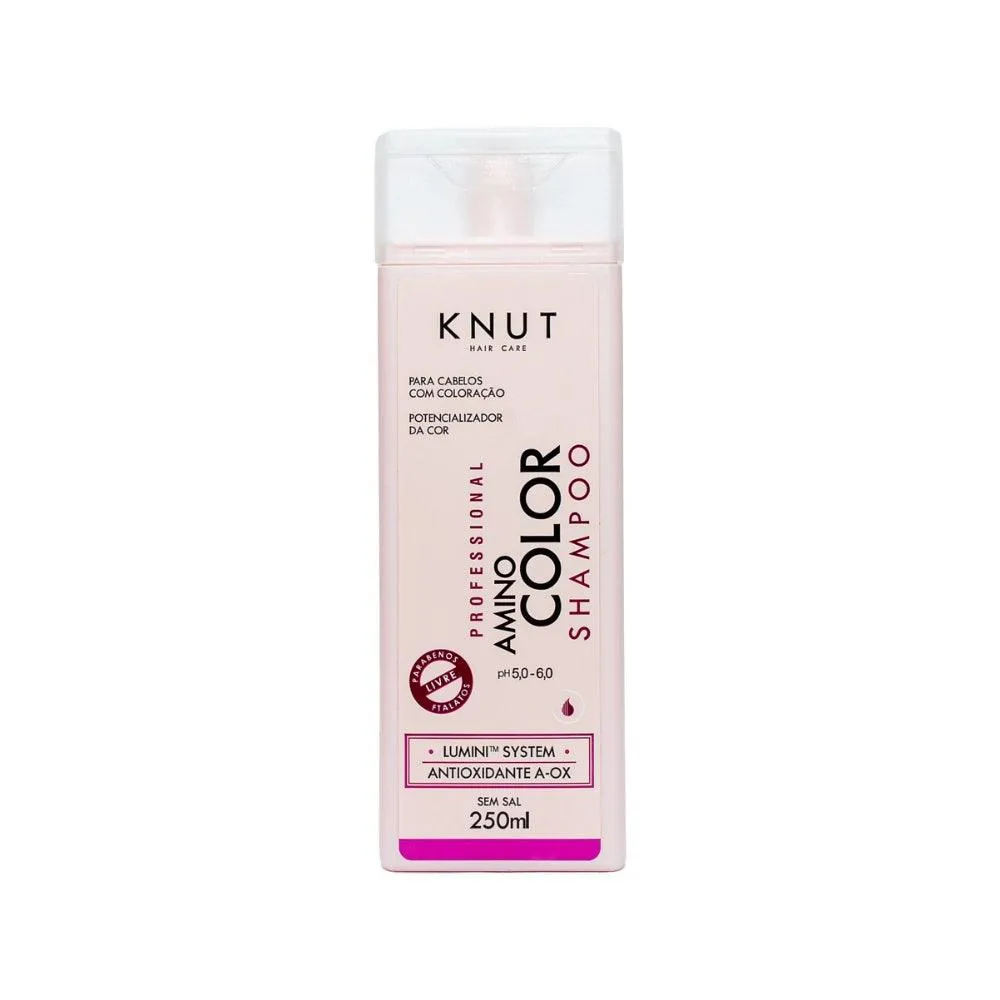 Shampoo Vegano Knut Amino Color Antioxidante 250ml