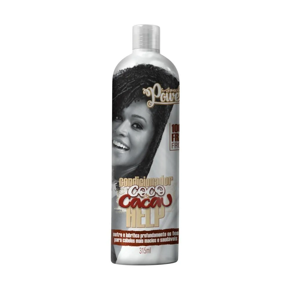 CONDICIONADOR SOUL POWER COCO E CACAU HELP 315ML