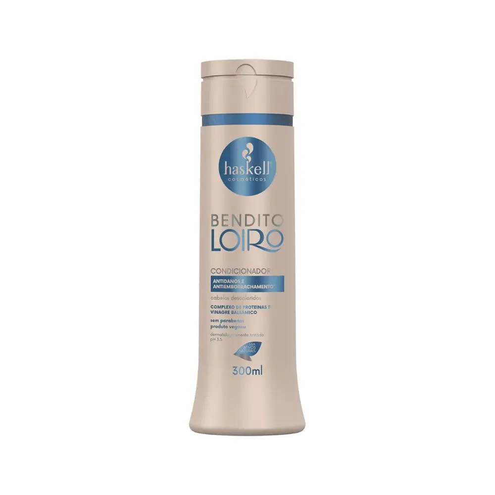 Condicionador Haskell Bendito Loiro Antiemborrachamento 300ml