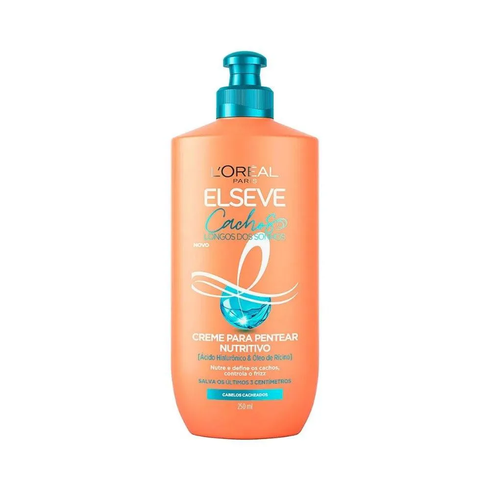 CREME PARA PENTEAR LEAVE IN ELSEVE CACHOS SONHOS 250ML