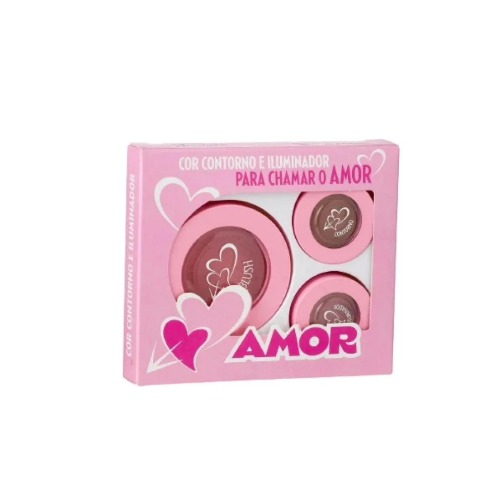 KIT MARCHETTI MAQUIAGEM MAKE UP VIVA SUAS CORES AMOR