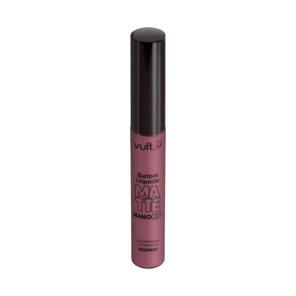 Batom Líquido Matte Vult Nano Hd Rose 5ml