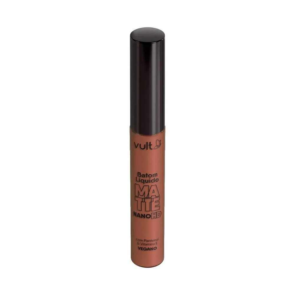 Batom Líquido Matte Vult Nano Hd Caramelo 5ml
