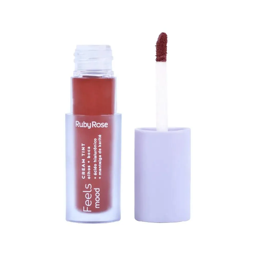 Batom Sombra Cream Tint Ruby Rose Feels Mood