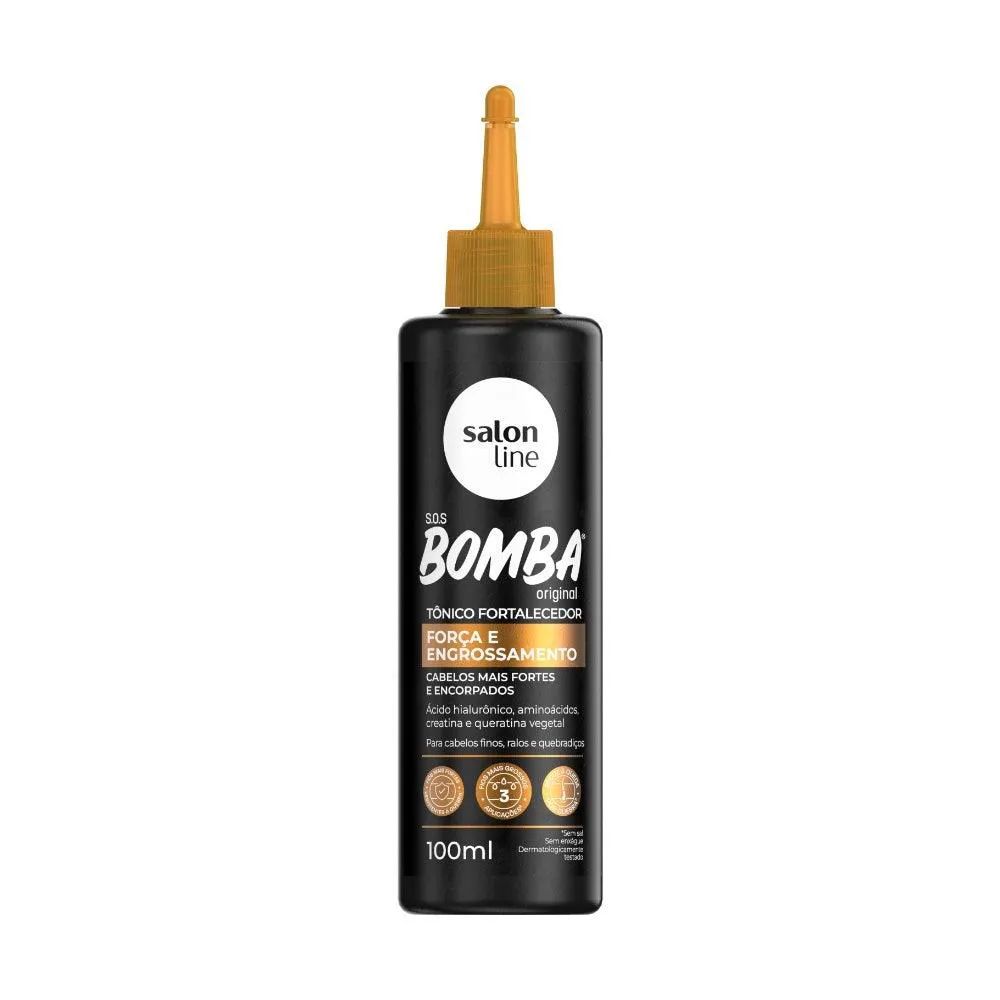TôNICO SALON LINE SOS BOMBA FORçA E ENGROSSAMENTO 100ML