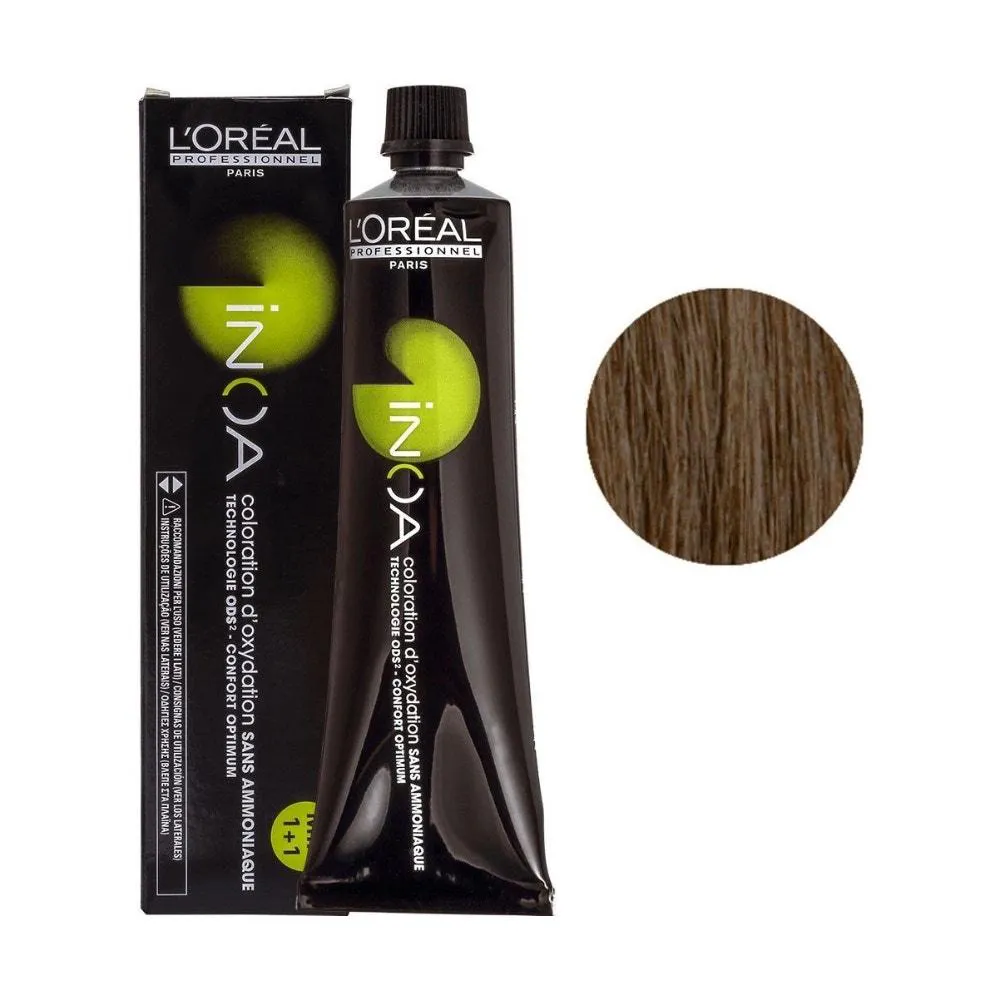 TINTURA LOREAL PROFISSIONAL INOA 7.23 LOURO DOURADO