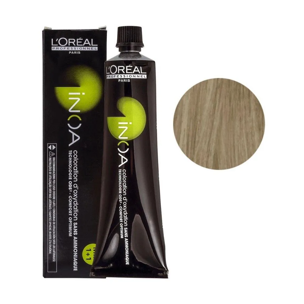 TINTURA L´OREAL PROFISSIONAL INOA 9.0 LOURO MUITO CLARO
