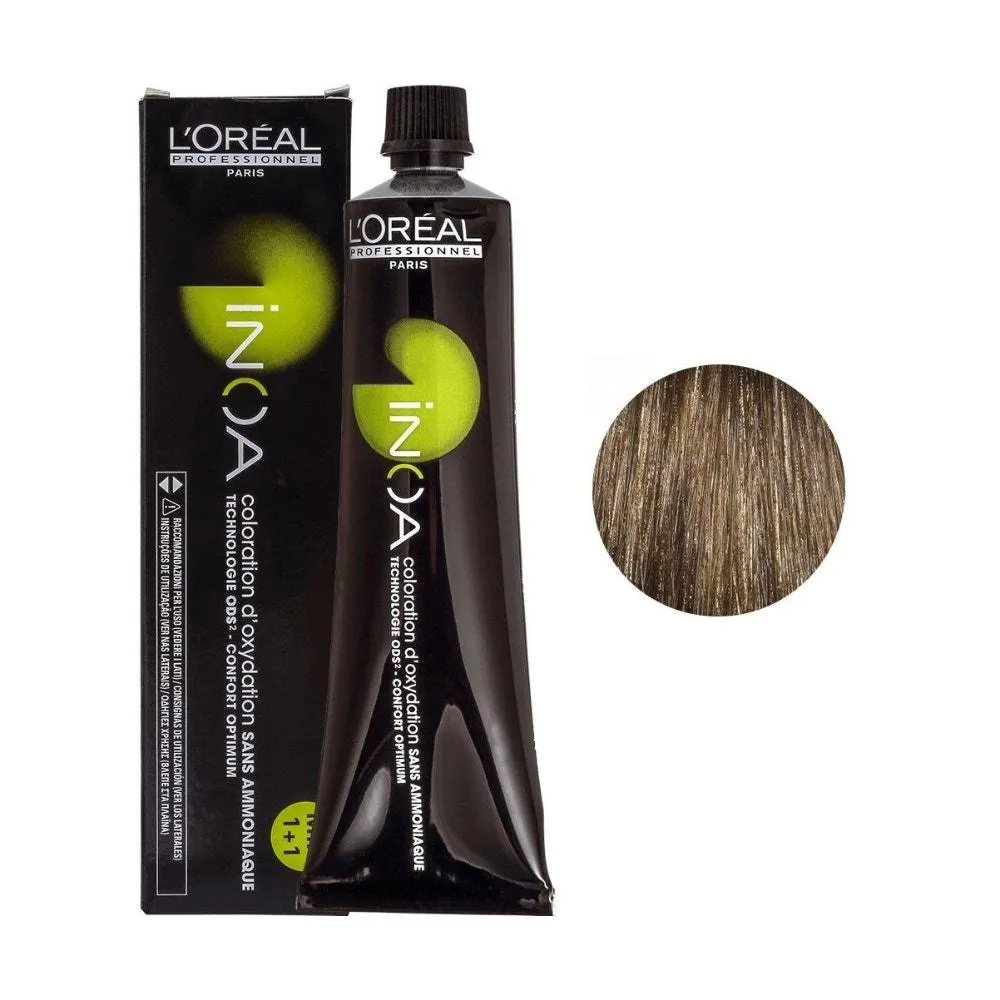 TINTURA L´OREAL PROFISSIONAL INOA 7.3 LOURO DOURADO