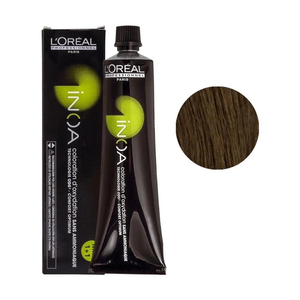 TINTURA L´OREAL PROFISSIONAL INOA 5.3 CASTANHO CLARO