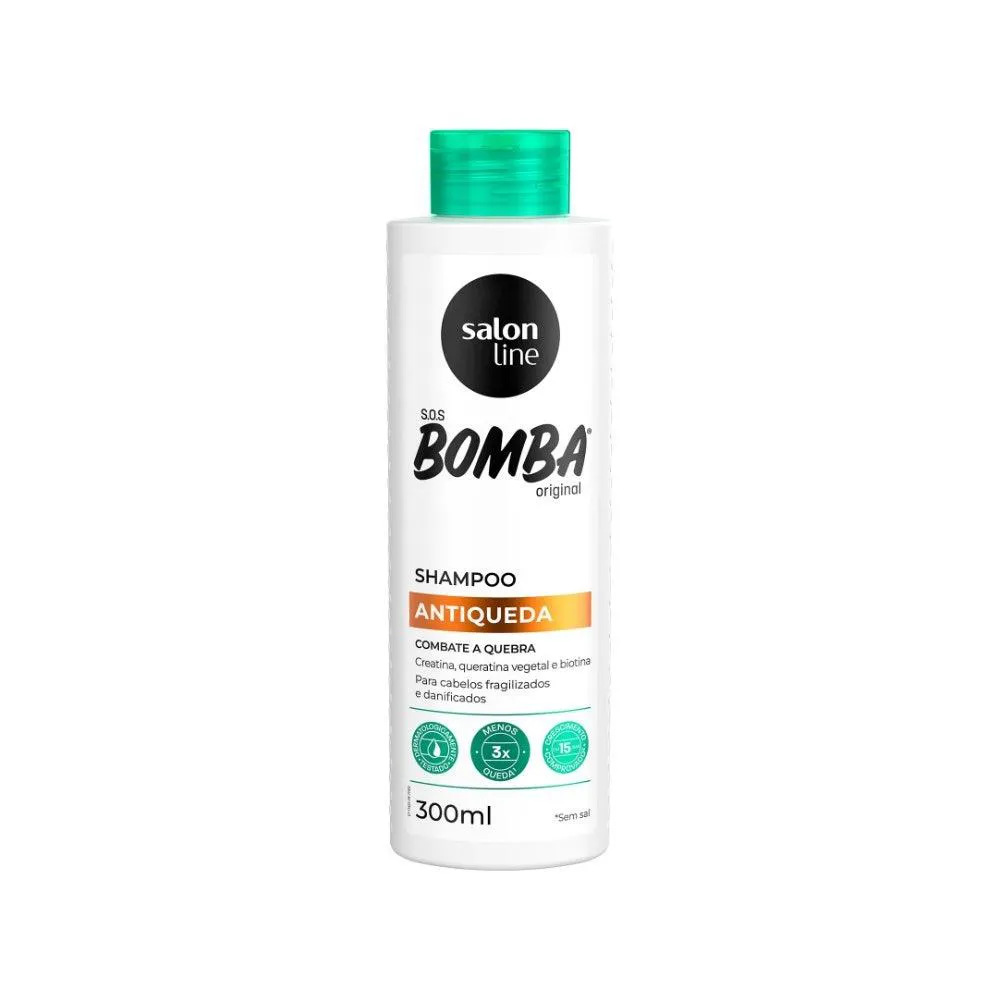 SHAMPOO SALON LINE SOS BOMBA ANTIQUEDA 300ML