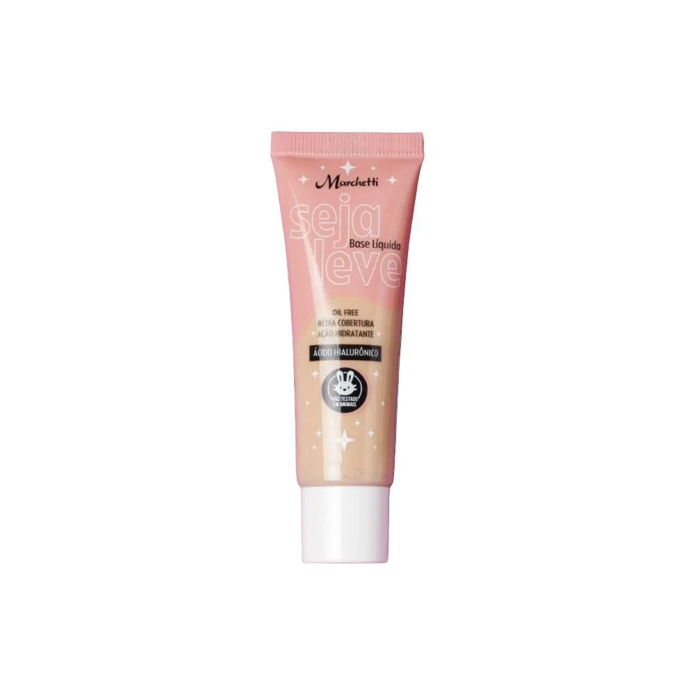 BASE FACIAL MARCHETTI LíQUIDA SEJA LEVE BEGE CLARO I