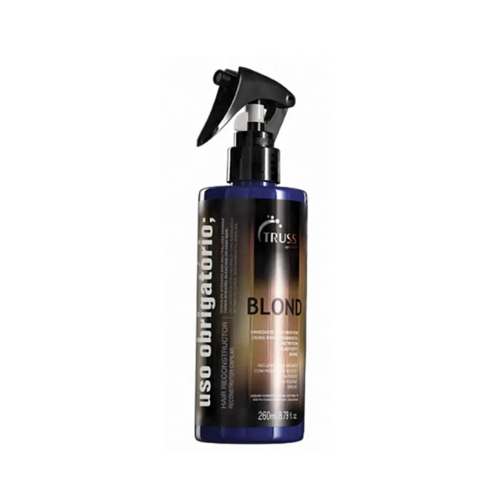 RECONSTRUTOR TRUSS USO OBRIGATóRIO BLOND 260ML