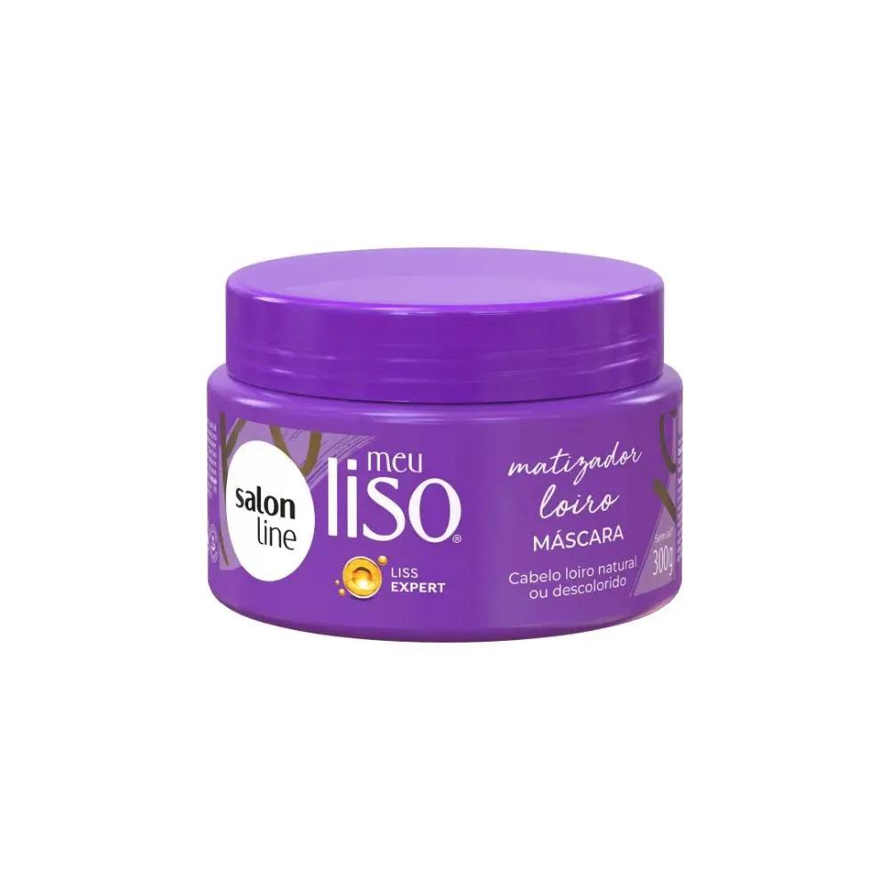 MáSCARA MATIZADORA SALON LINE MEU LISO #LOIROMATIZADO 300G