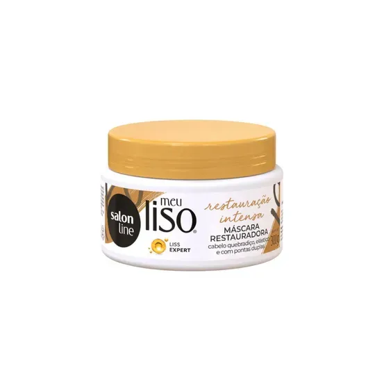 MáSCARA DE TRATAMENTO SALON LINE MEU LISO RESTAURAçãO INTENSA 300G