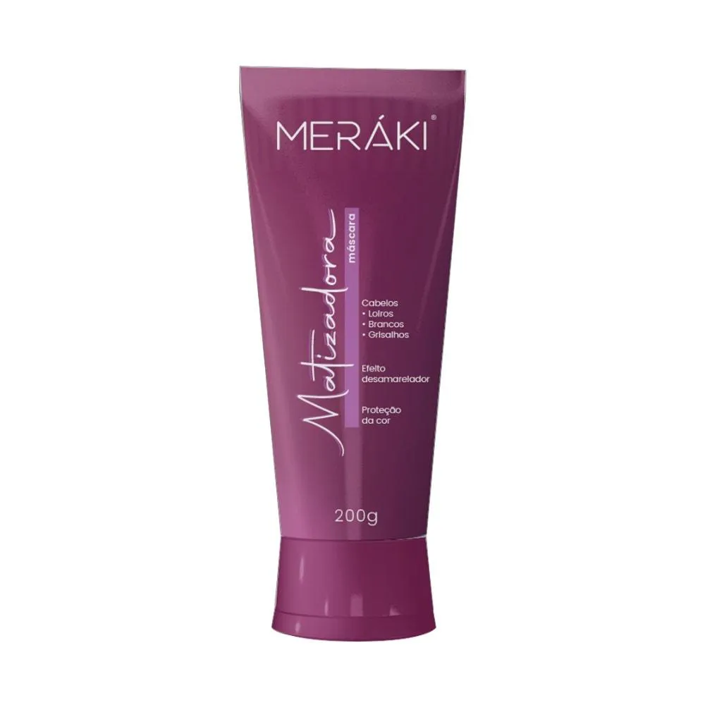 MáSCARA TRATAMENTO CAPILAR MERáKI MATIZADORA 200GR