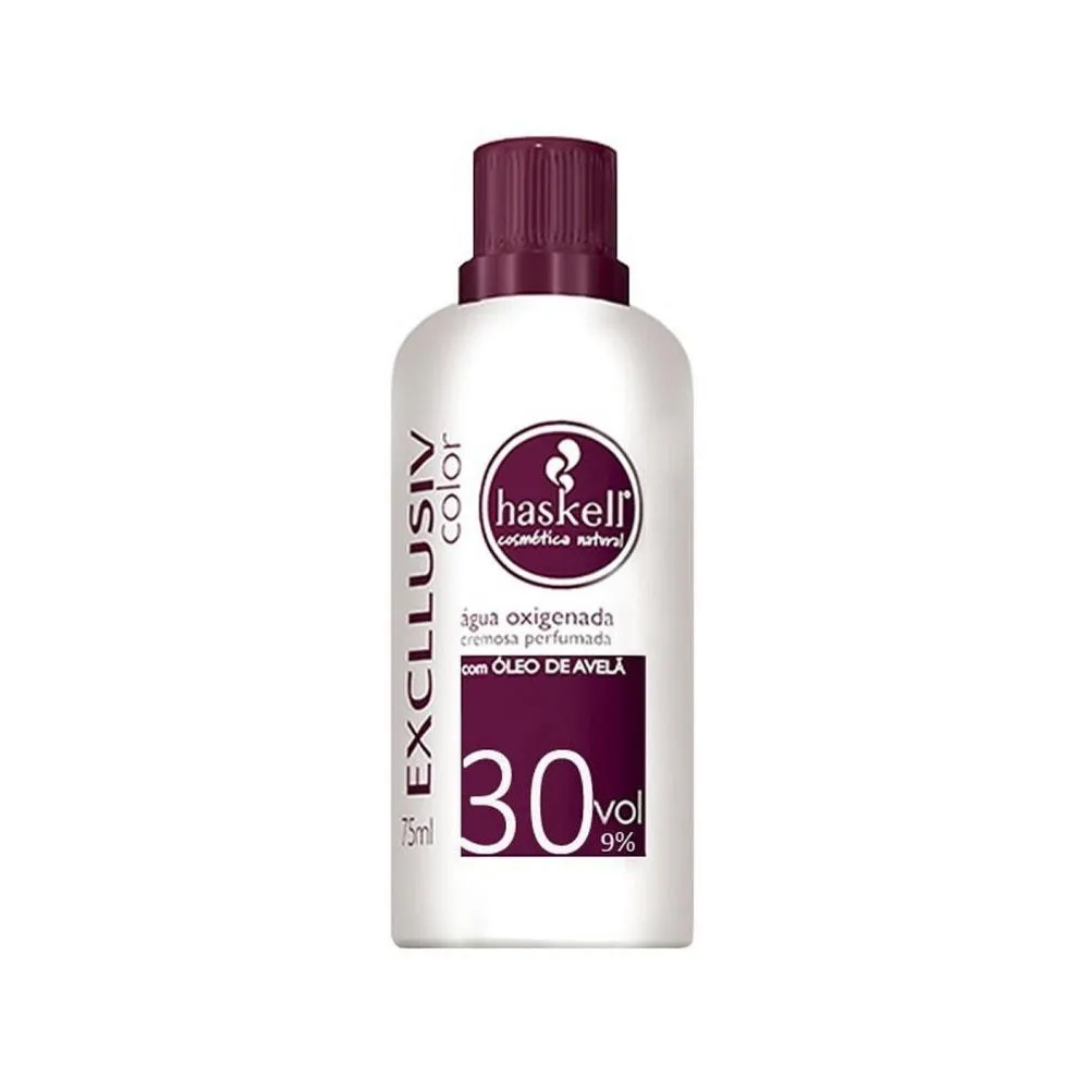 ÁGUA OXIGENADA HASKELL 30 VOL 75ML