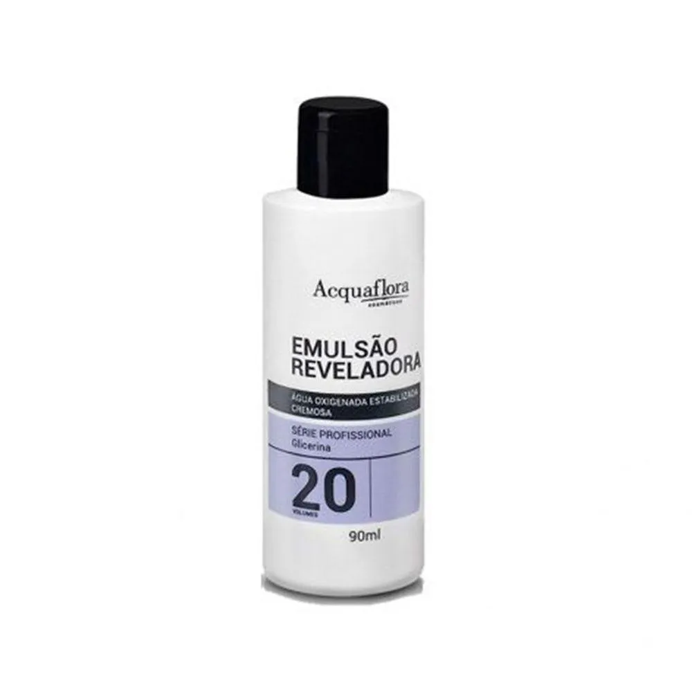 ÁGUA OXIGENADA ACQUAFLORA 20 VOLUMES 90ML
