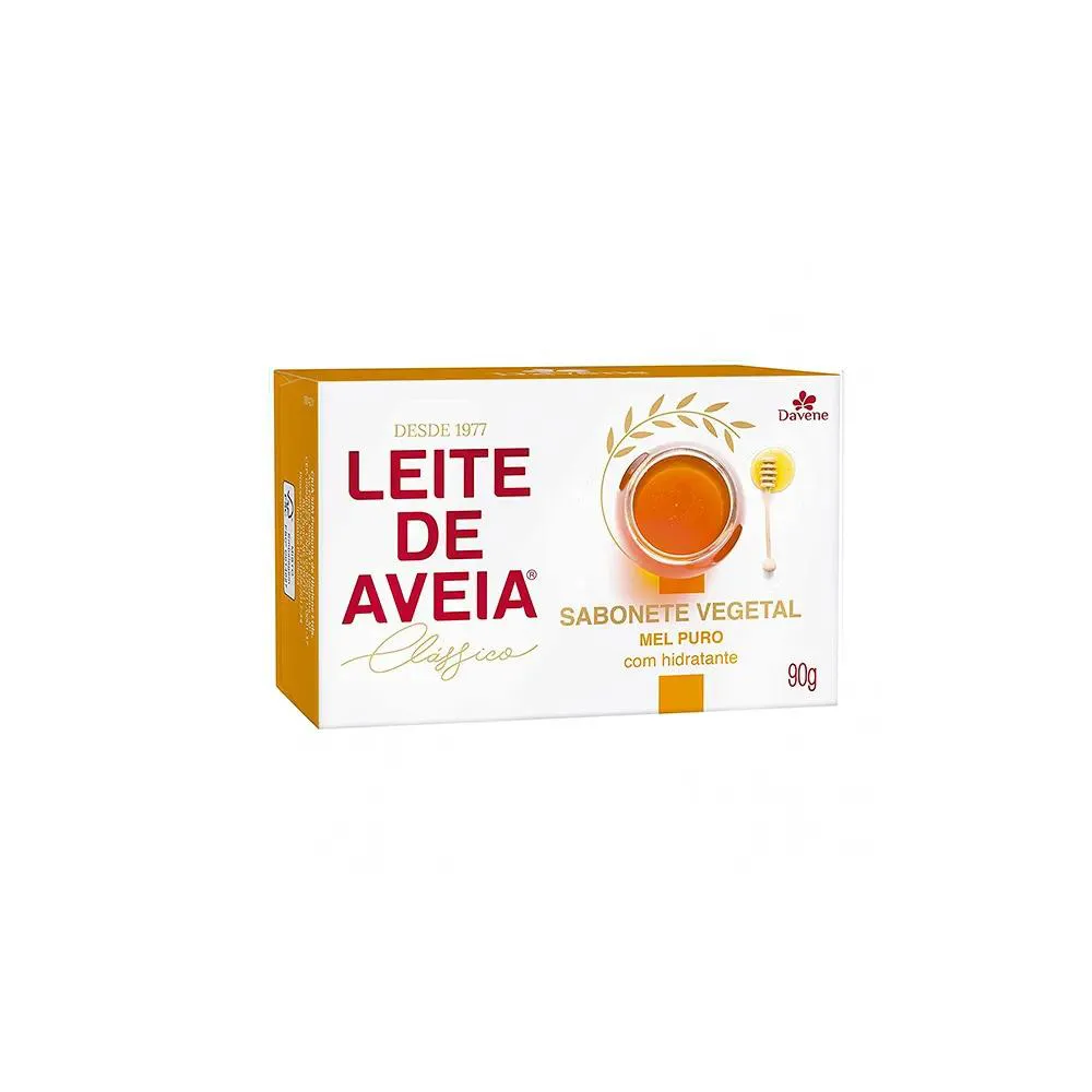 SABONETE LEITE DE AVEIA MEL PURO 90G