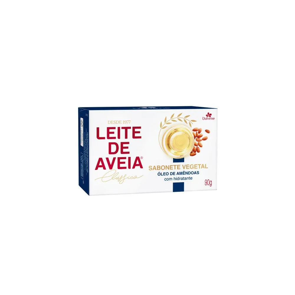 SABONETE LEITE DE AVEIA AVEIA AMêNDOAS 90G