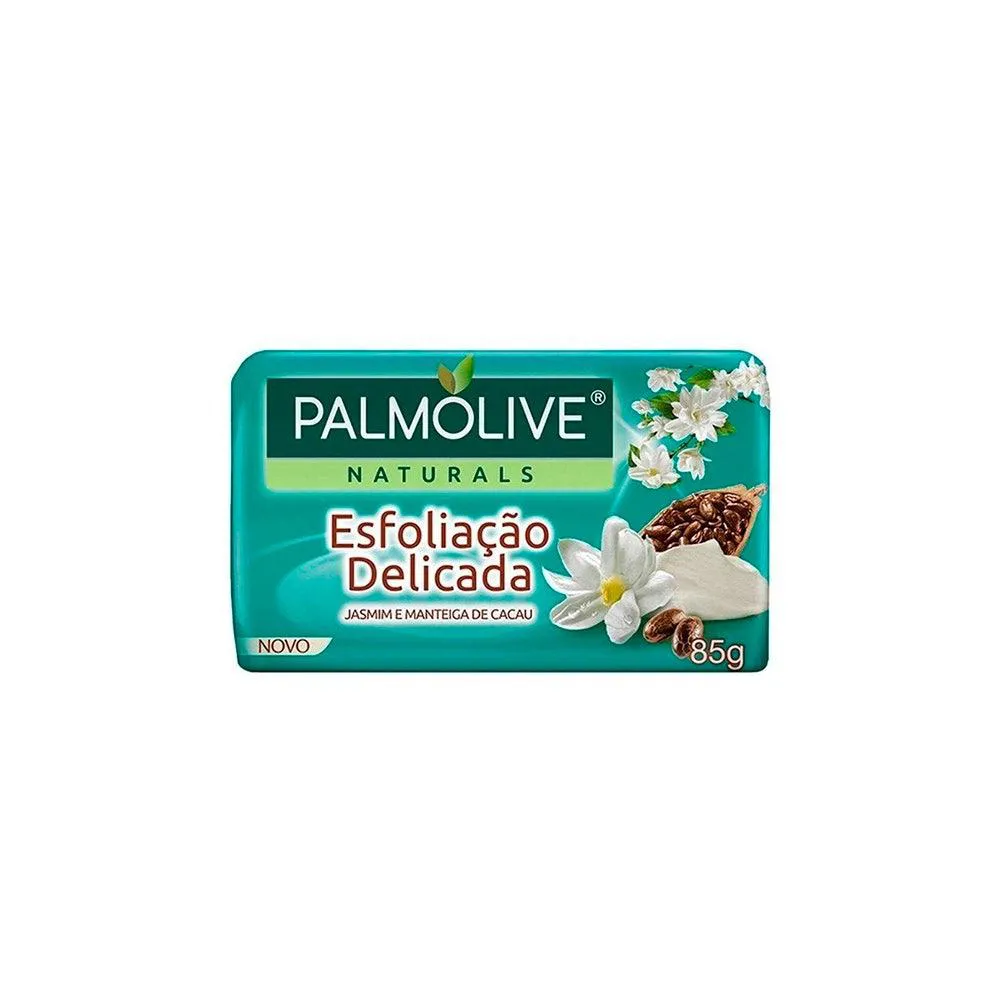 SABONETE PALMOLIVE NATURALS ESFOLIACAO DELICADA JASMIM 85G