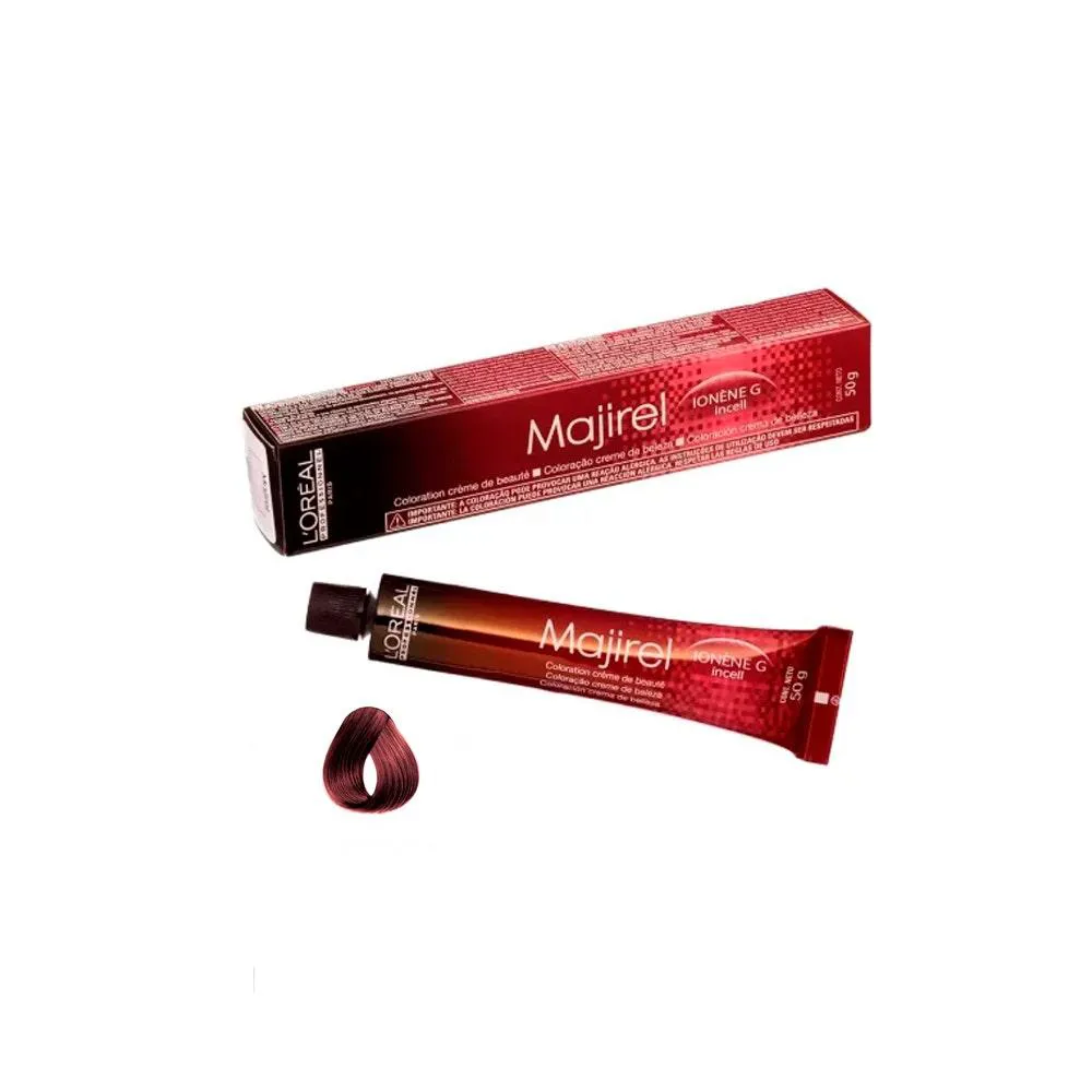 TINTURA MAJIREL 6.62 LOURO ESCURO VERMELHO