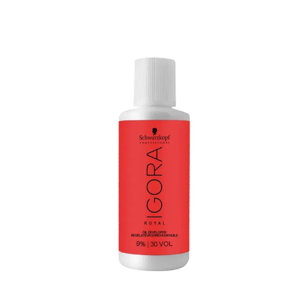 ÁGUA OXIGENADA IGORA ROYAL 30 VOLUMES 60ML