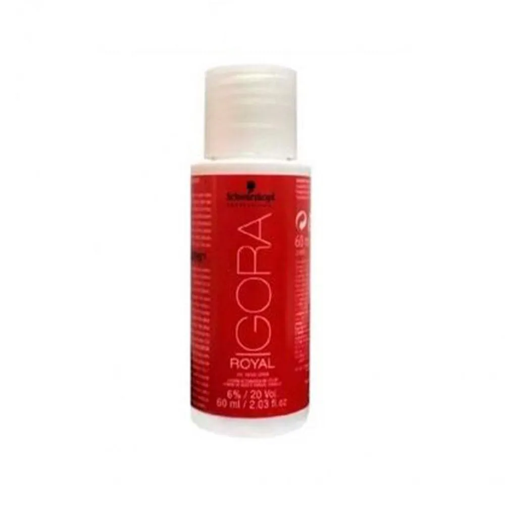 ÁGUA OXIGENADA IGORA ROYAL 20 VOLUMES 60ML