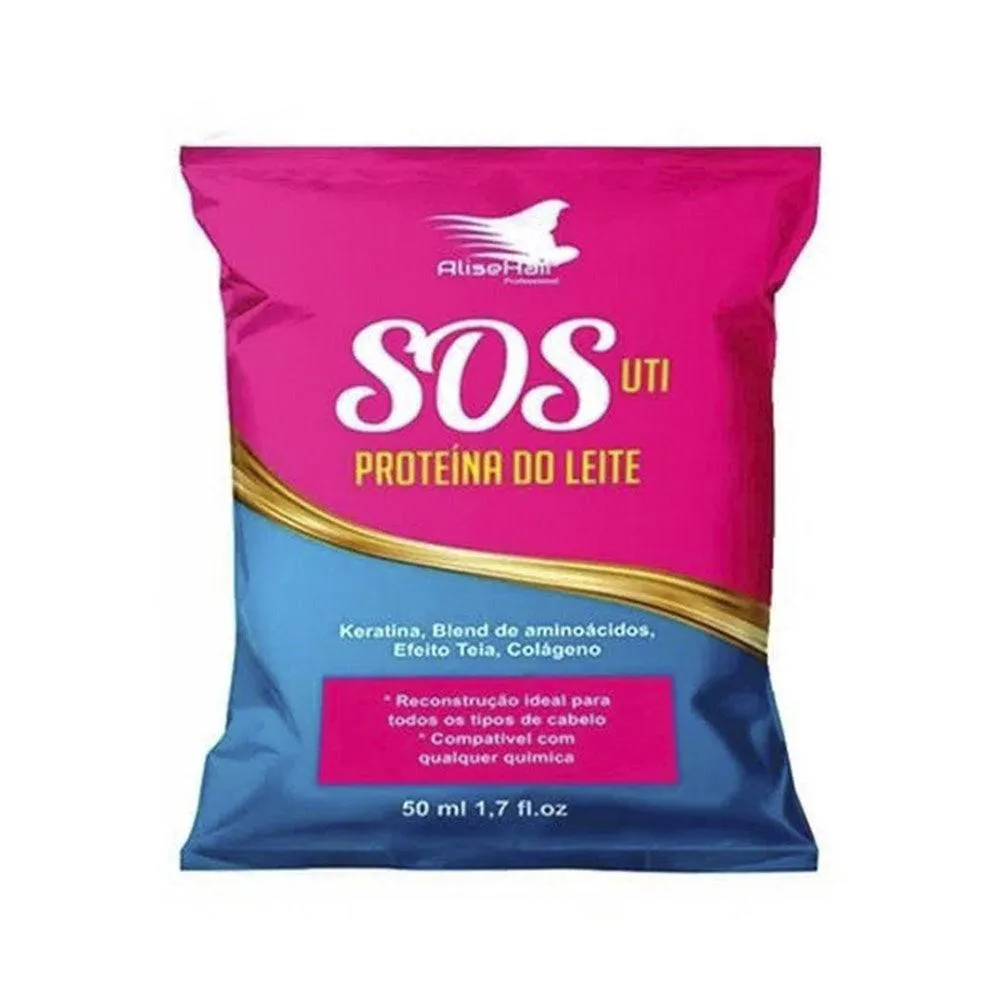 MáSCARA DE TRATAMENTO ALISEHAIR SOS UTI 50ML