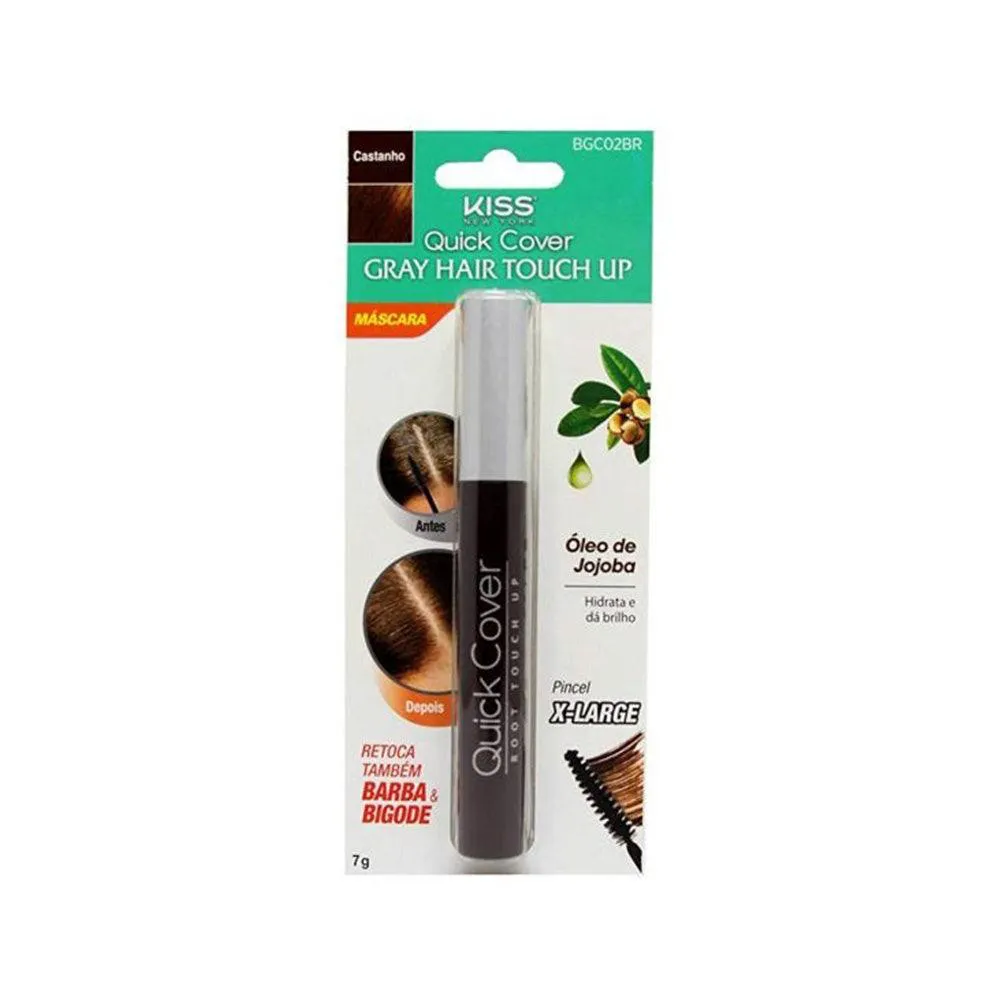 RETOQUE DE RAIZ BRUSH-IN KISS CASTANHO ESCURO